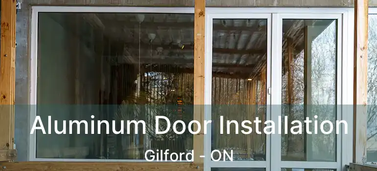  Aluminum Door Installation Gilford - ON