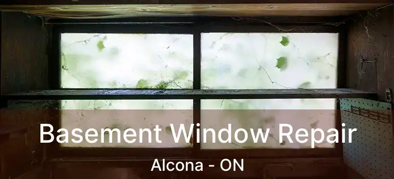  Basement Window Repair Alcona - ON
