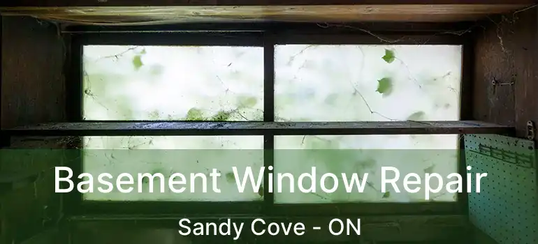  Basement Window Repair Sandy Cove - ON