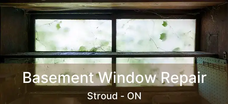  Basement Window Repair Stroud - ON