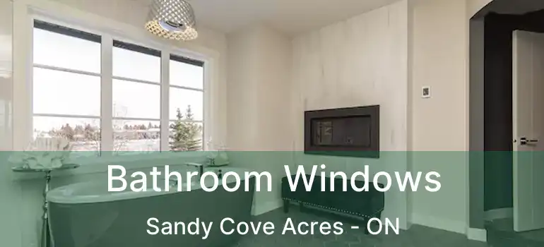  Bathroom Windows Sandy Cove Acres - ON