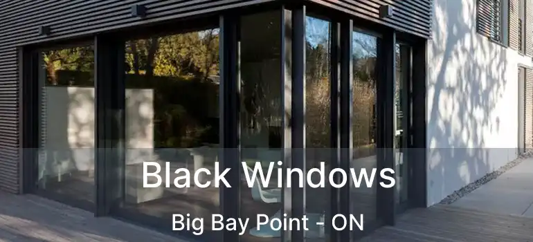  Black Windows Big Bay Point - ON