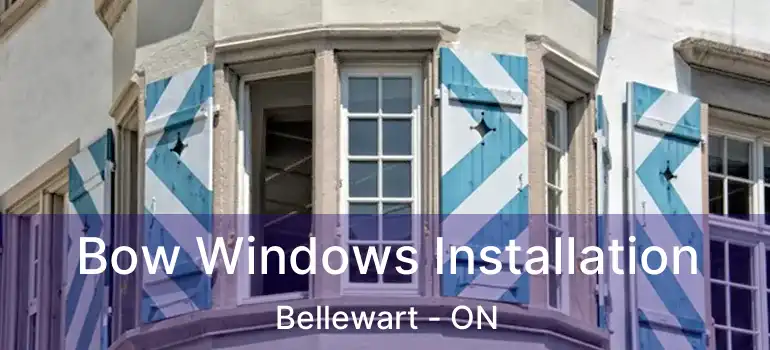  Bow Windows Installation Bellewart - ON
