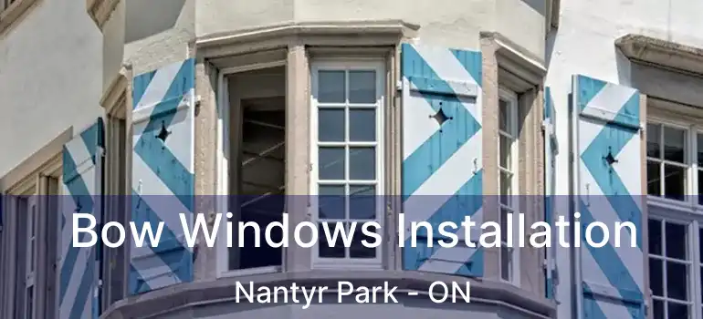  Bow Windows Installation Nantyr Park - ON