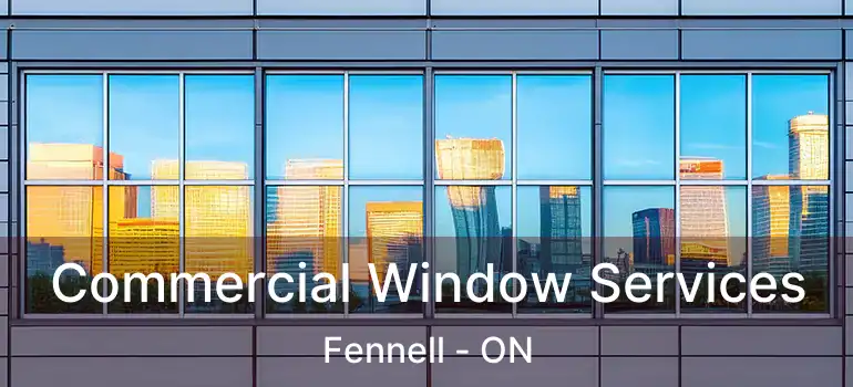  Commercial Window Services Fennell - ON