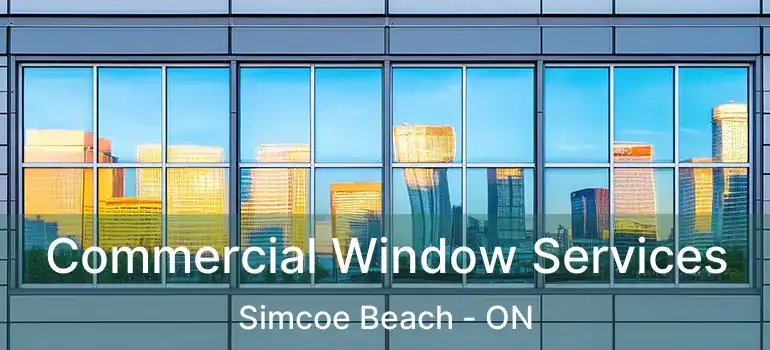  Commercial Window Services Simcoe Beach - ON