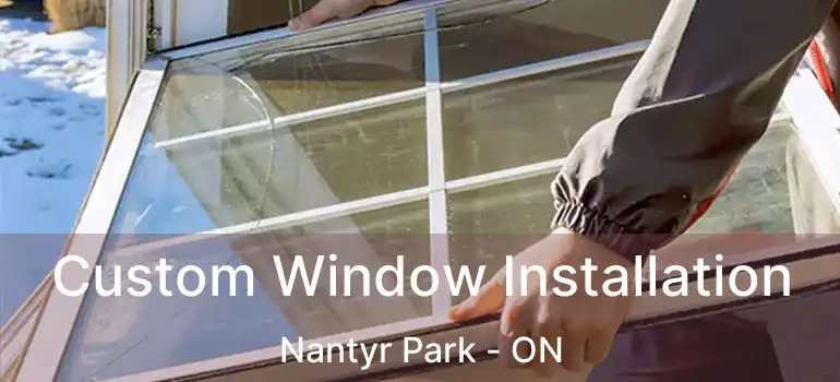  Custom Window Installation Nantyr Park - ON