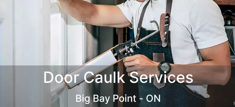  Door Caulk Services Big Bay Point - ON