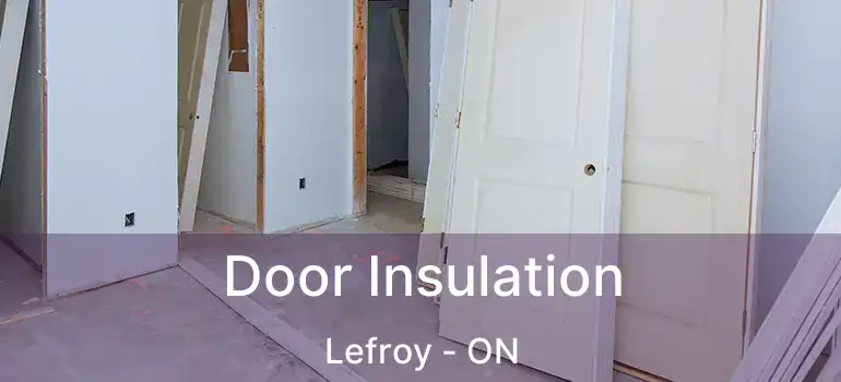  Door Insulation Lefroy - ON