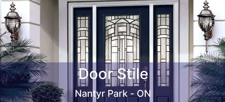 Door Stile Nantyr Park - ON