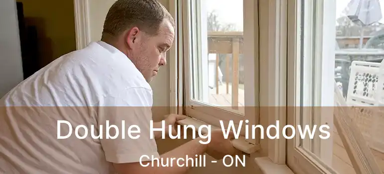  Double Hung Windows Churchill - ON