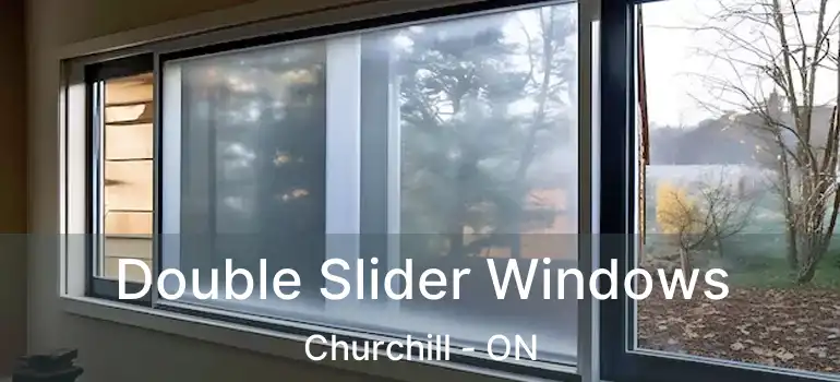  Double Slider Windows Churchill - ON