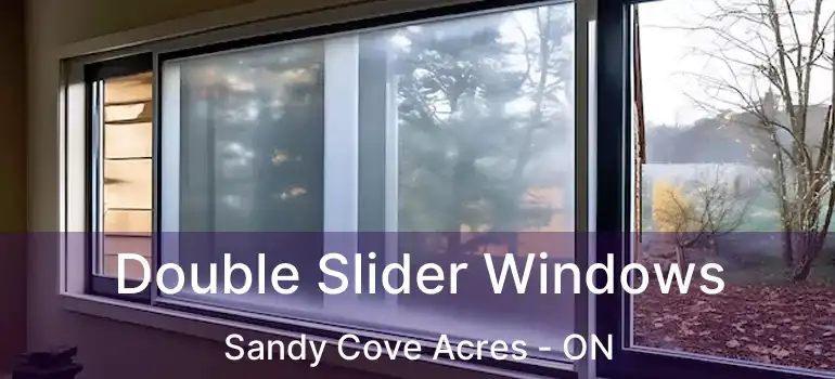  Double Slider Windows Sandy Cove Acres - ON