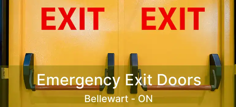  Emergency Exit Doors Bellewart - ON