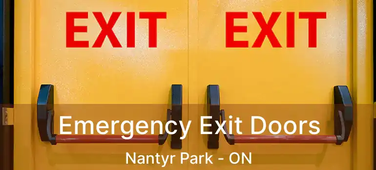  Emergency Exit Doors Nantyr Park - ON