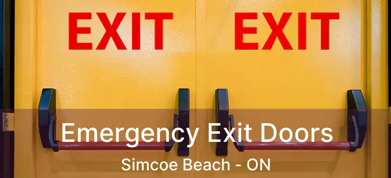  Emergency Exit Doors Simcoe Beach - ON