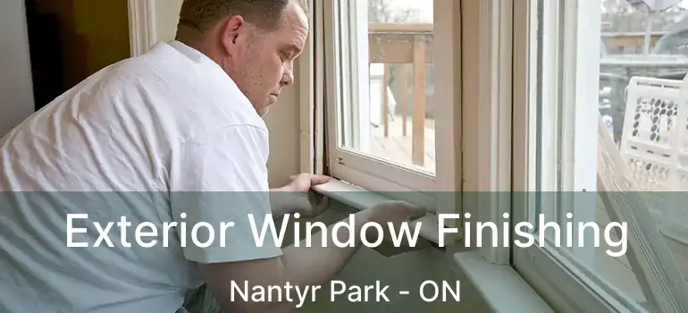  Exterior Window Finishing Nantyr Park - ON