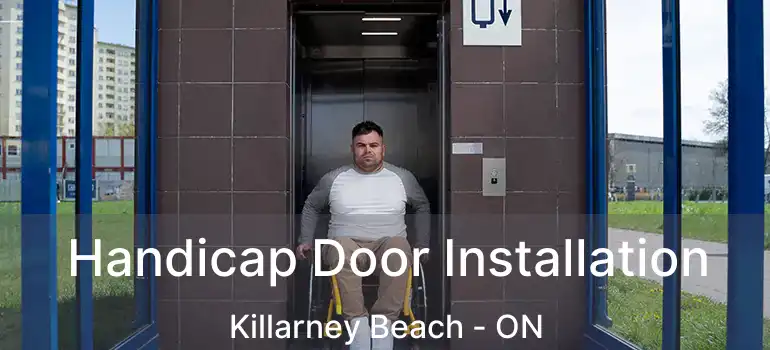  Handicap Door Installation Killarney Beach - ON