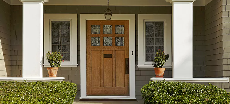Craftsman Style Door in Lefroy, Ontario