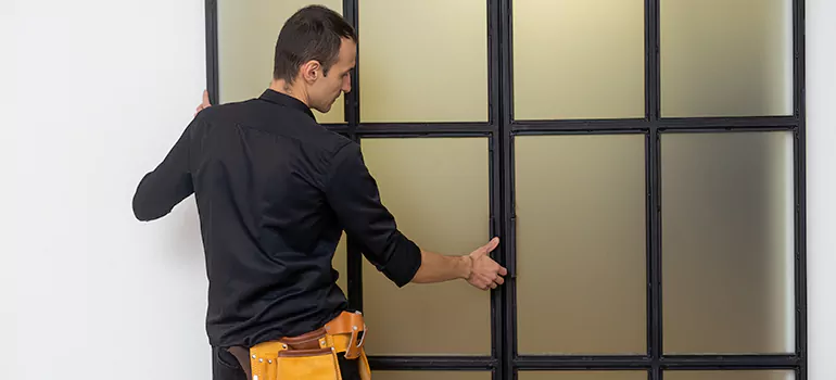 Patio French door installation in Gilford Beach, ON
