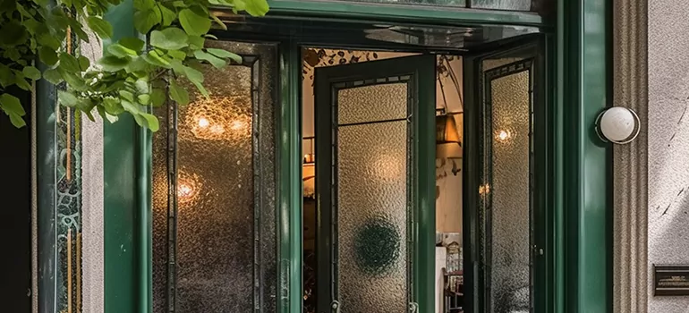 Frosted Pantry Door in Lefroy, Ontario