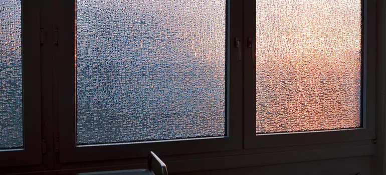 Frosted Glass Window Replacement in Cookstown, Ontario