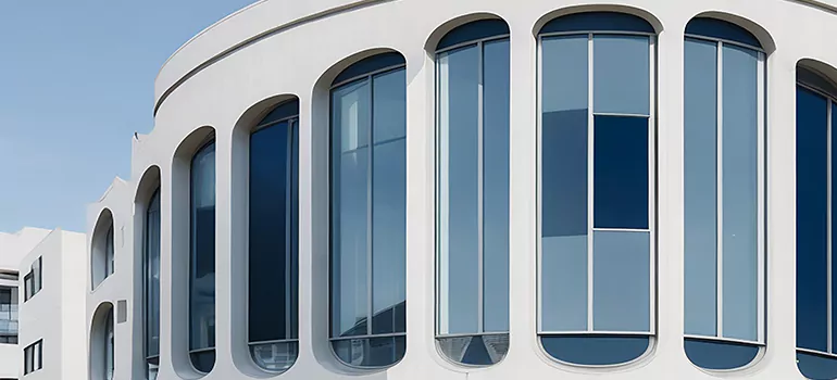 Geometric Window Curtains in Crescent Harbour, ON