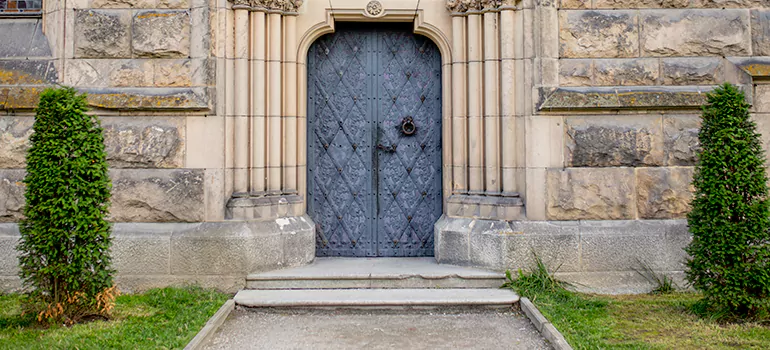 Traditional Double Front Doors in Bellewart, Ontario