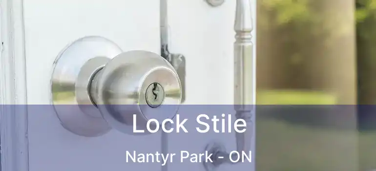  Lock Stile Nantyr Park - ON