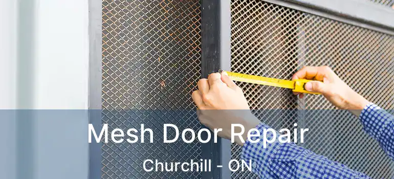  Mesh Door Repair Churchill - ON