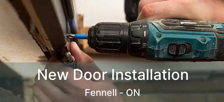  New Door Installation Fennell - ON