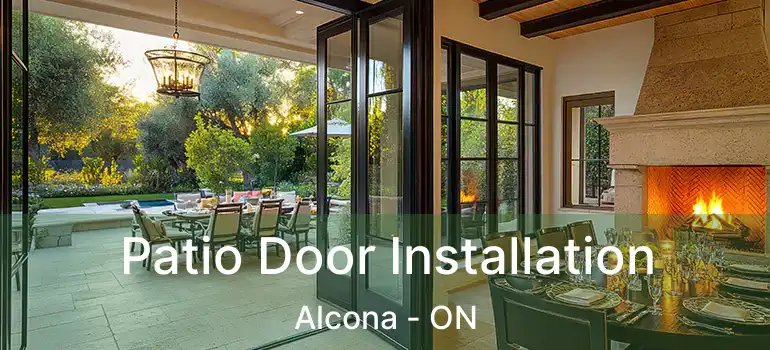  Patio Door Installation Alcona - ON