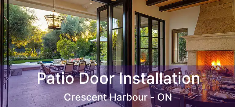  Patio Door Installation Crescent Harbour - ON