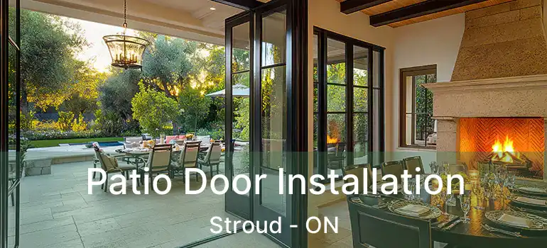  Patio Door Installation Stroud - ON