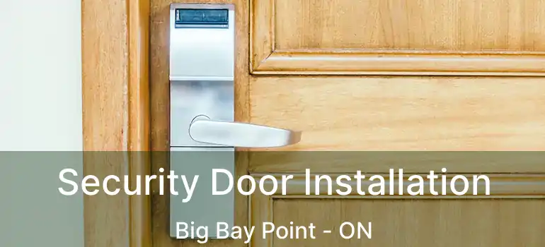  Security Door Installation Big Bay Point - ON