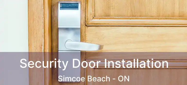  Security Door Installation Simcoe Beach - ON