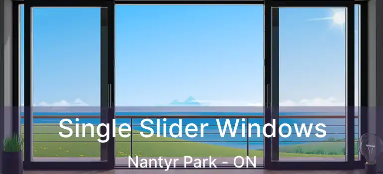  Single Slider Windows Nantyr Park - ON