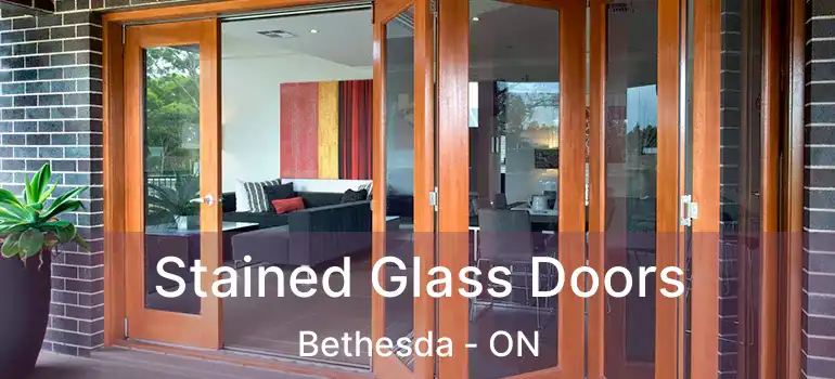  Stained Glass Doors Bethesda - ON