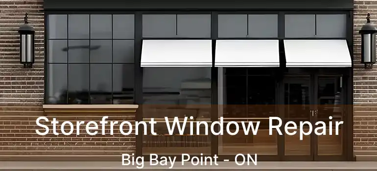  Storefront Window Repair Big Bay Point - ON