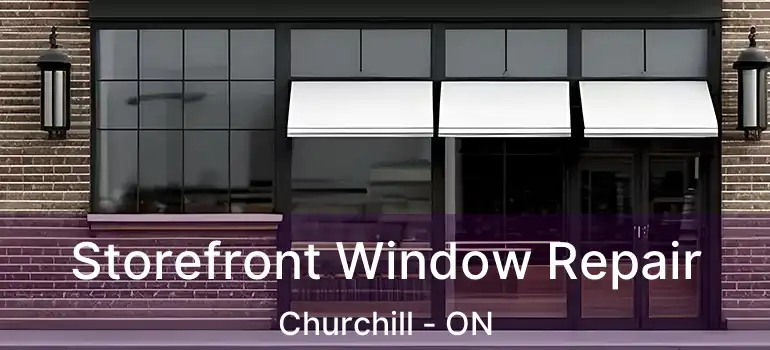  Storefront Window Repair Churchill - ON