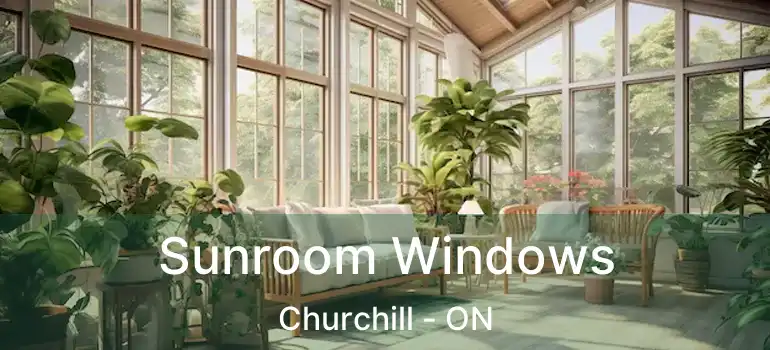  Sunroom Windows Churchill - ON