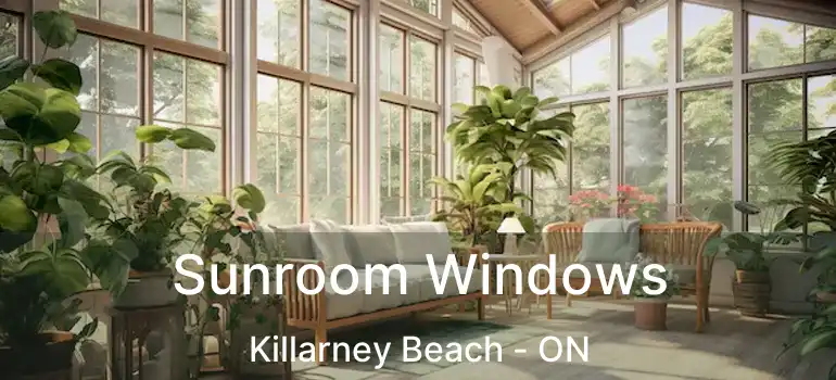  Sunroom Windows Killarney Beach - ON