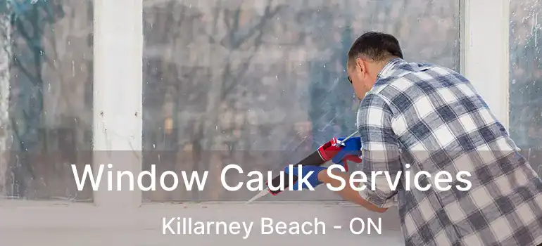  Window Caulk Services Killarney Beach - ON