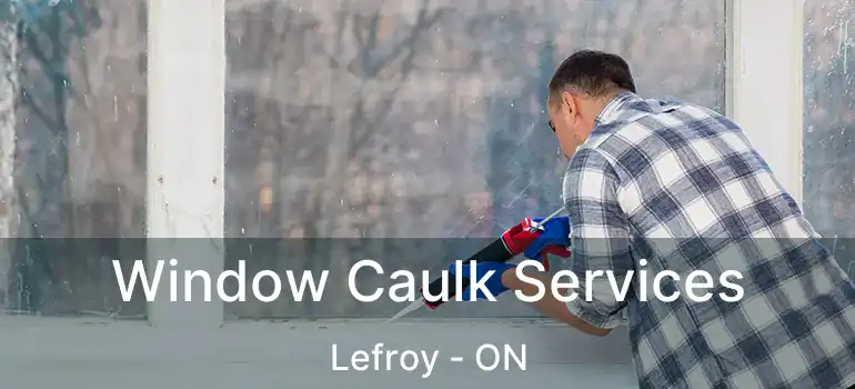  Window Caulk Services Lefroy - ON