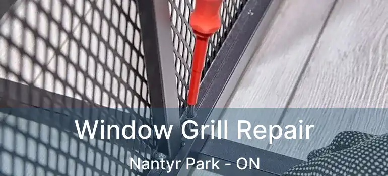 Window Grill Repair Nantyr Park - ON