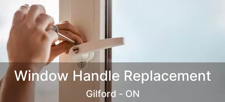  Window Handle Replacement Gilford - ON