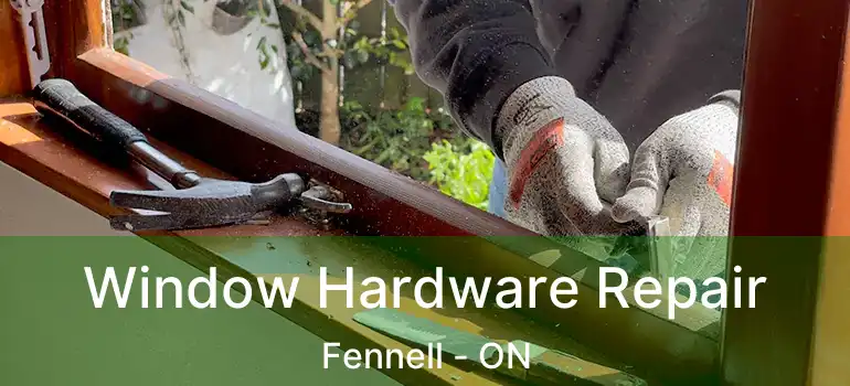  Window Hardware Repair Fennell - ON