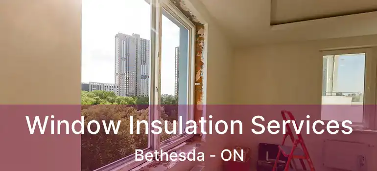  Window Insulation Services Bethesda - ON