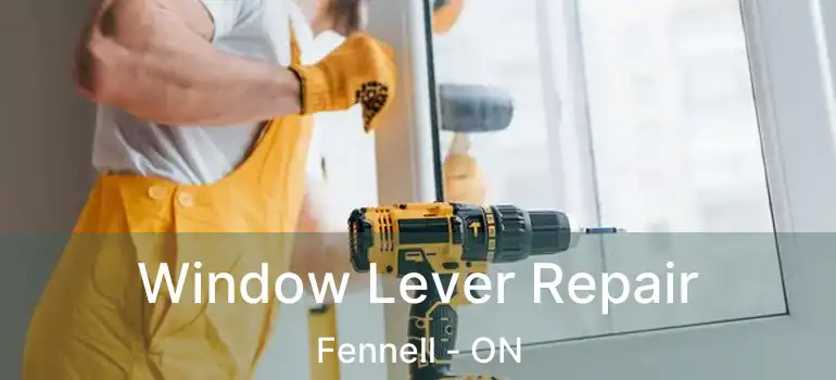  Window Lever Repair Fennell - ON