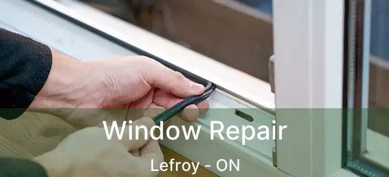  Window Repair Lefroy - ON